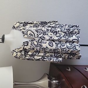 SIGRID OLSEN Split Neck Top